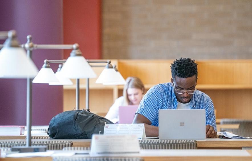 photo of students studying